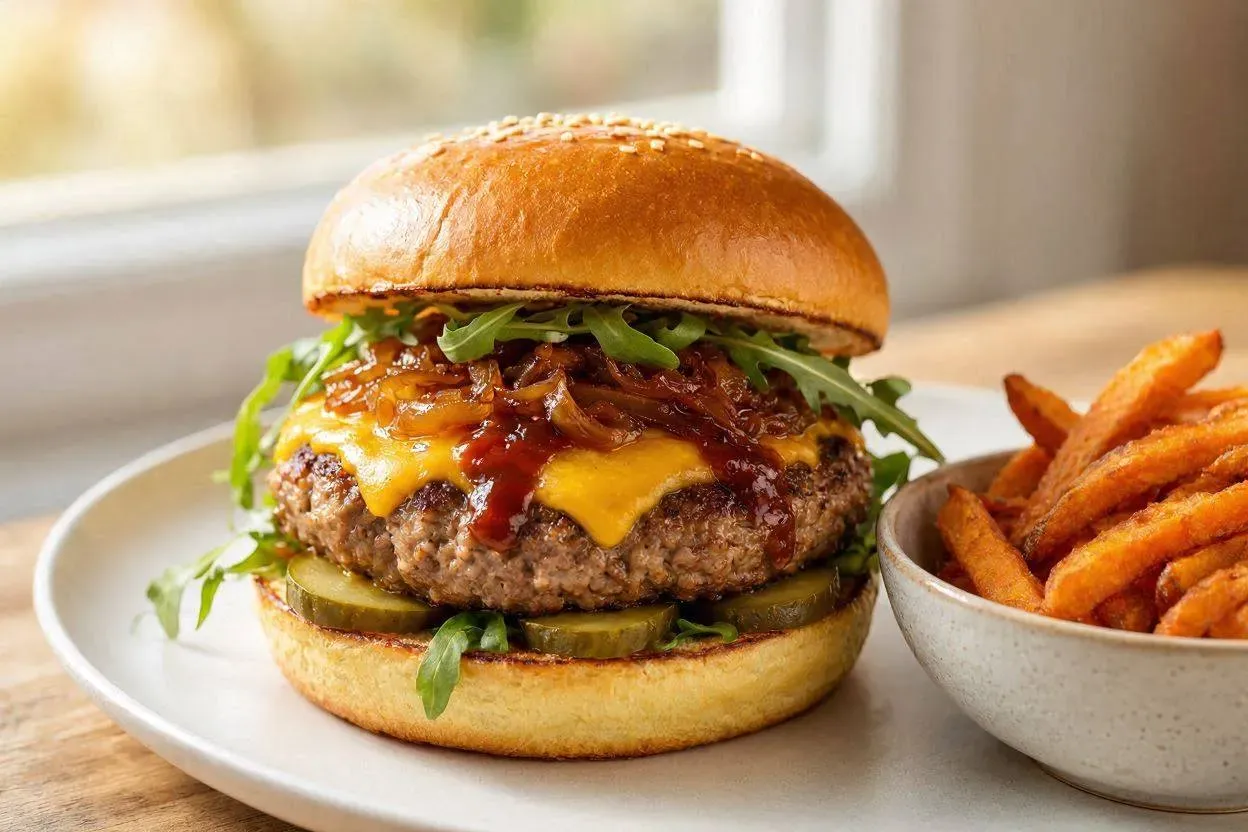 Recette : Burger "Forge" et Sauce BBQ Maison