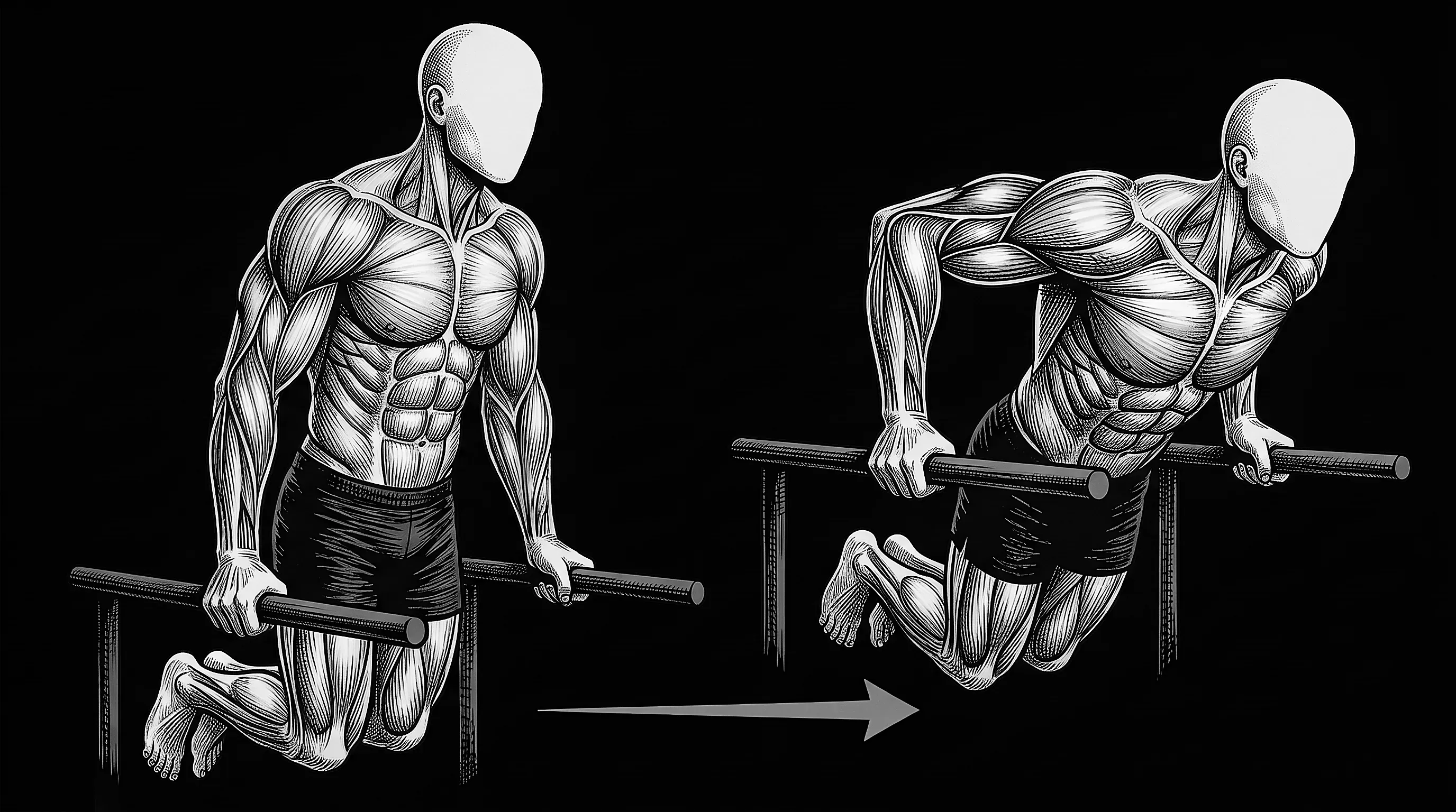 Exercice - Dips (Barres parallèles)