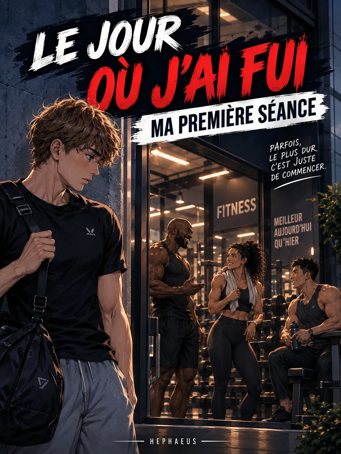 Couverture - Le jour où j’ai fui ma première séance de musculation