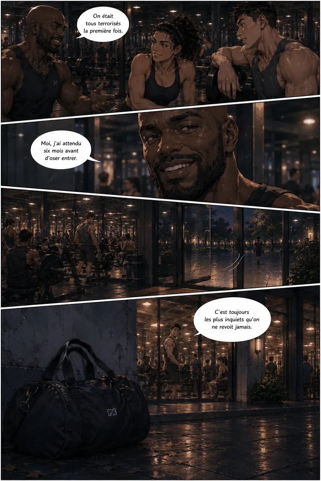 Le jour où j’ai fui ma première séance de musculation - Planche 3