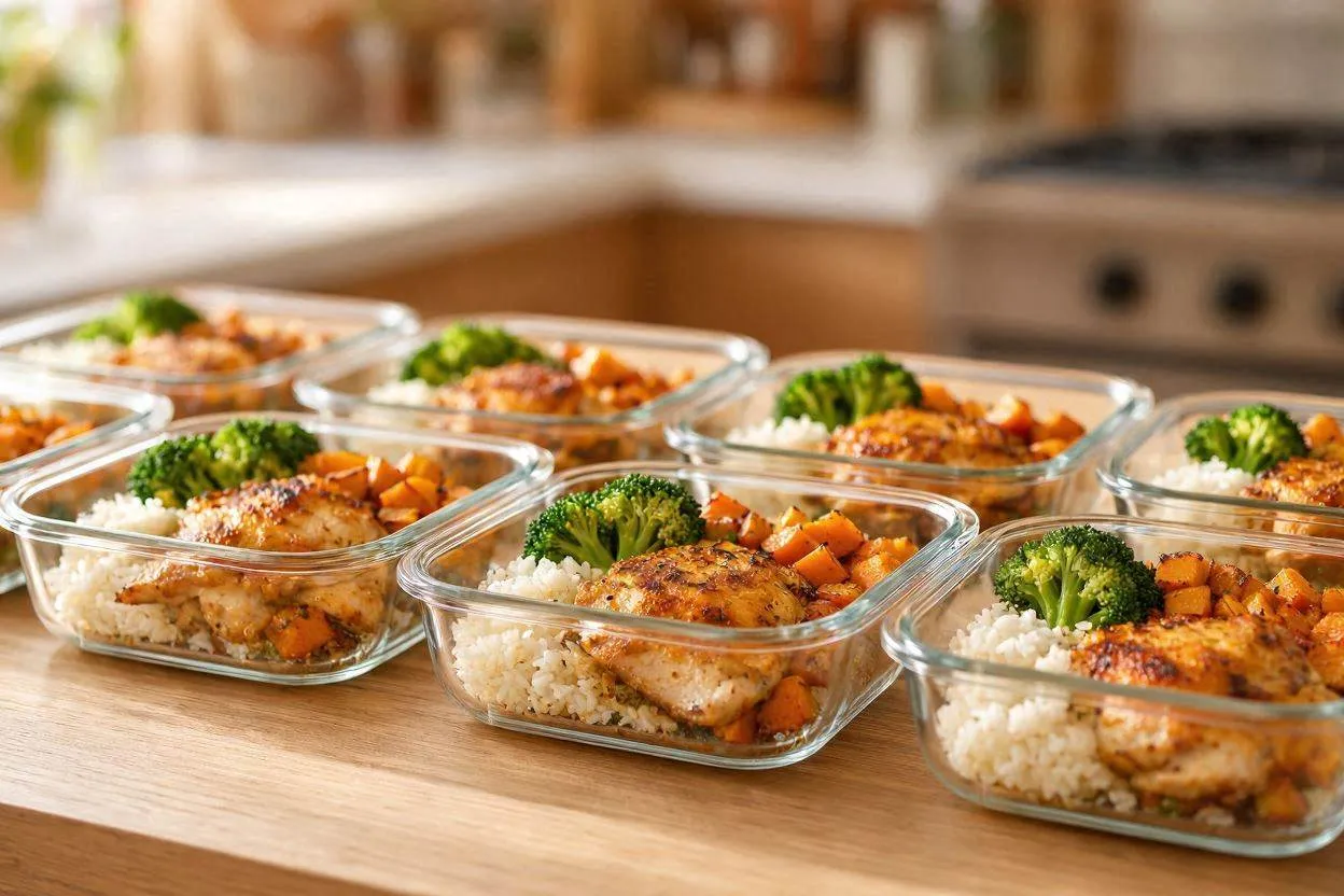 Couverture de La Meal Prep pour ceux qui détestent cuisiner (et veulent des résultats)
